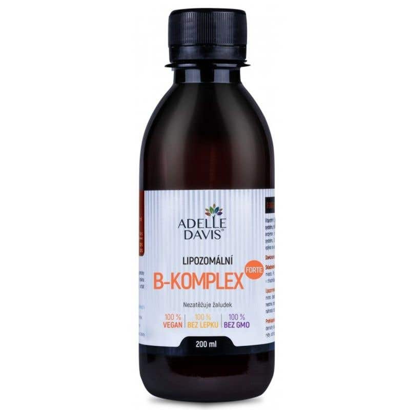 Adelle Davis Lipozomální B-komplex Forte 200 ml