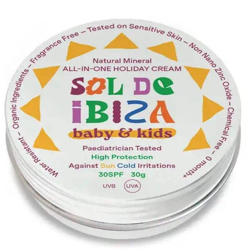 Sol de Ibiza Opalovací krém Baby & Kids SPF 30 30 g