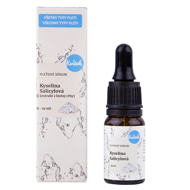 Kvitok Pleťové sérum – Kyselina Salicylová 10 ml