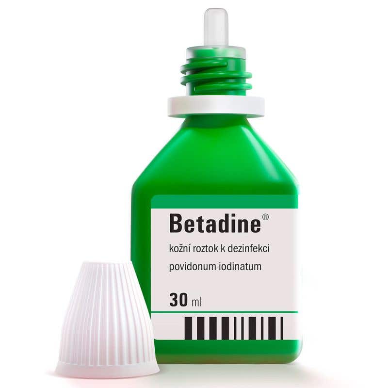 Betadine 100 mg/ml kožný roztok 30ml