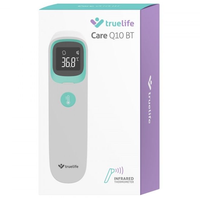 TrueLife Bezdotykový teploměr Care Q10 BT