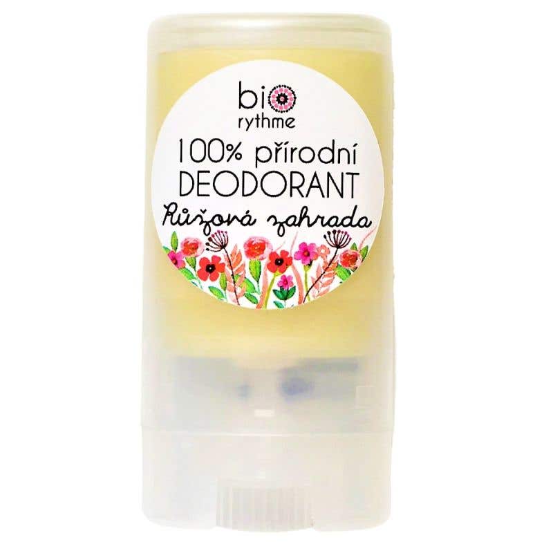Biorythme 100% prírodný dezodorant Ružová záhrada 15 g