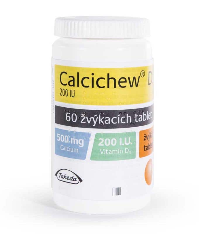 Calcichew D3 60 žvýkacích tablet