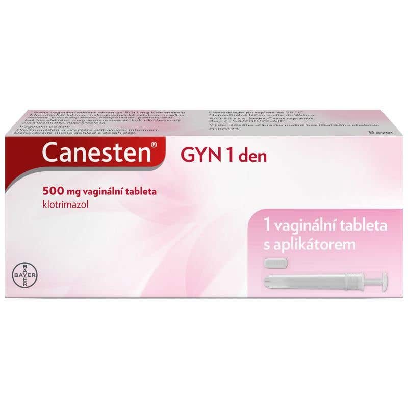 Canesten Gyn 1 den 500 mg Vaginální tableta 1 ks