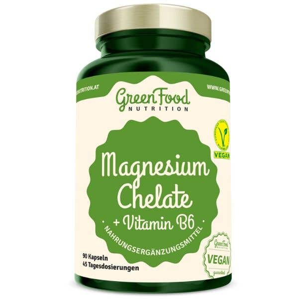 GreenFood Nutrition Magnesium Chelát 90 kapsúl