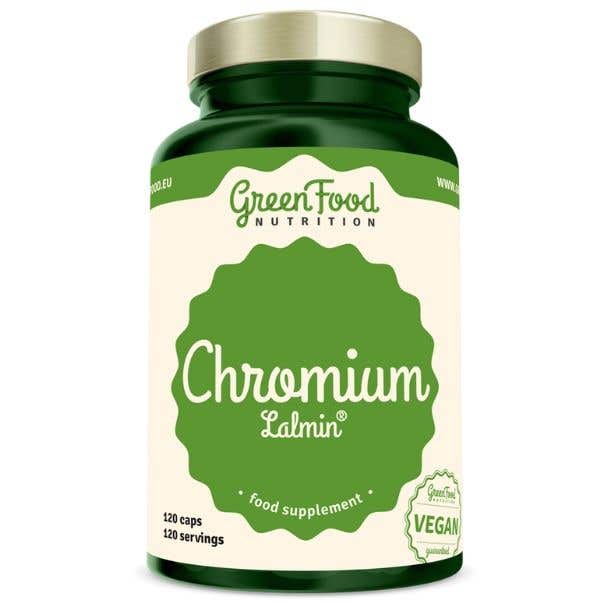 GreenFood Nutrition Chrom Lalmin 120 kapslí