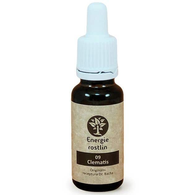 Energie rostlin Bachovy esence 9 - Clematis Esence přítomnosti 20 ml