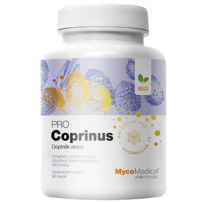 MycoMedica Coprinus PRO BIO 90 rostlinných kapslí