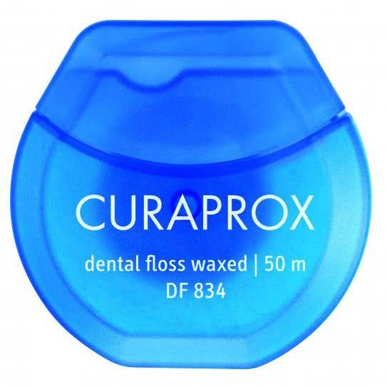 Curaprox DF 834 Zubná niť s mätovou príchuťou 50 m