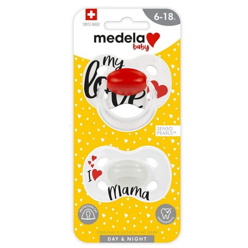 Medela Medela Baby dudlík Day&Night 6-18m 2 ks