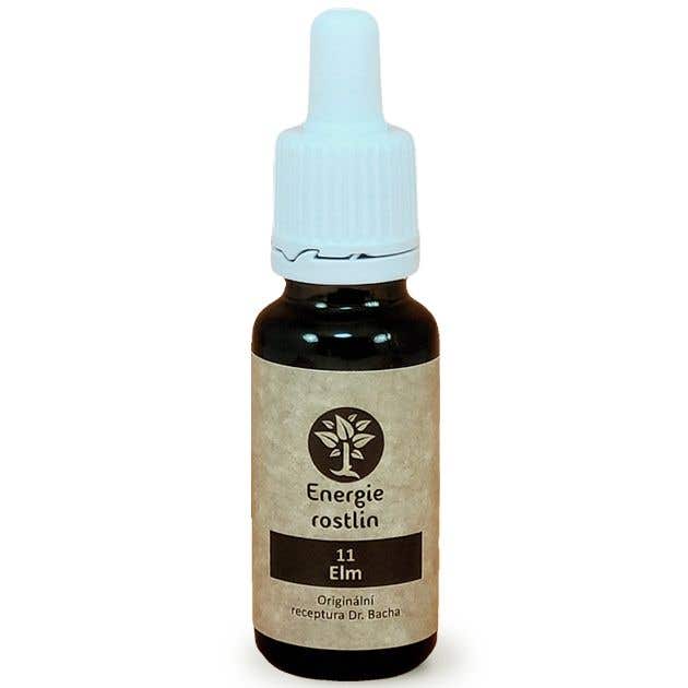 Energie rostlin Bachovy esence 11 - Elm Esence odpovědnosti 20 ml