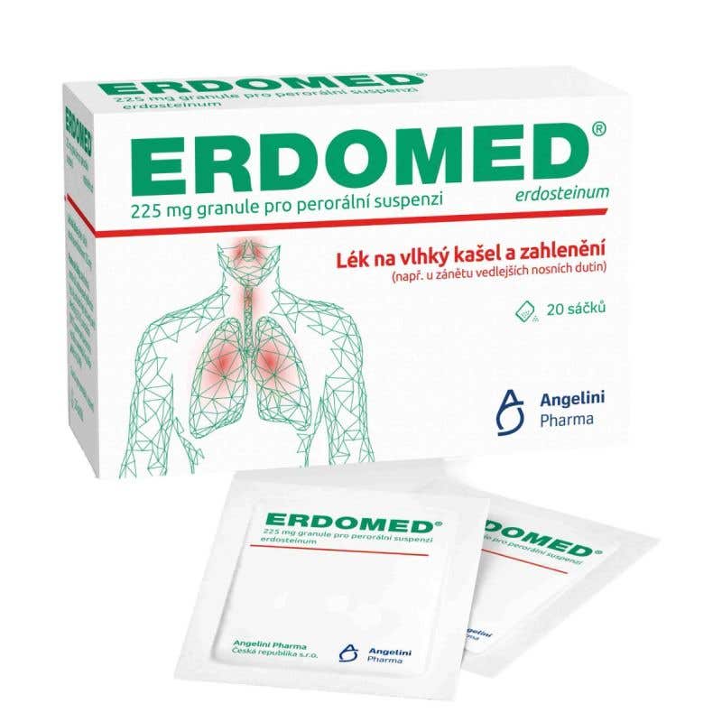 Erdomed 225 mg 20 sáčků