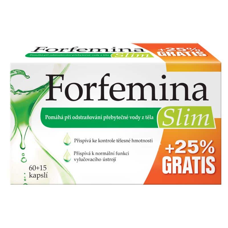 Forfemina Slim - Na odvodnenie tela 75 kapsúl