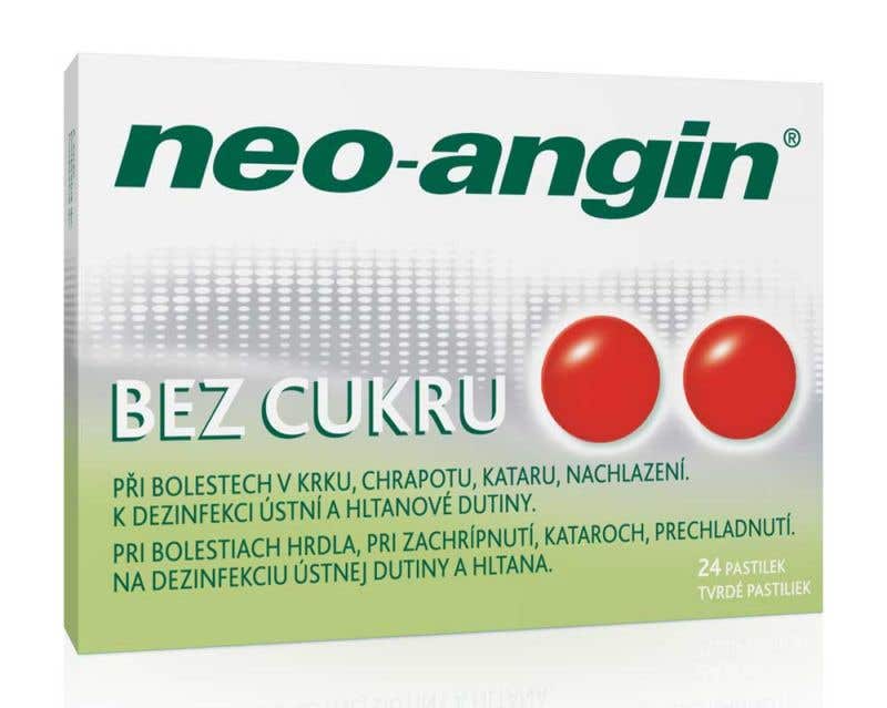 Neo-Angin bez cukru 24 tablet