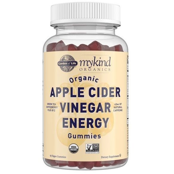 Garden of Life Mykind Organics Apple Cider Vinegar Energy medvídci 63 ks