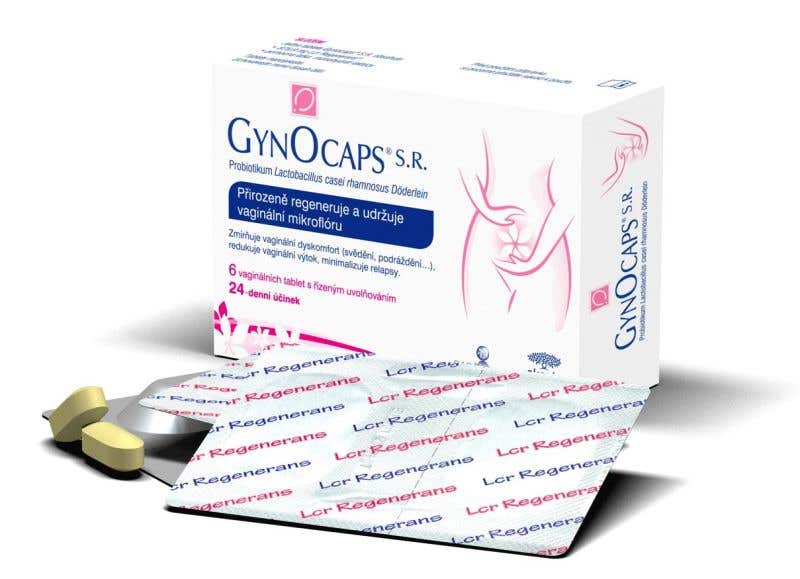 Gynocaps SR vaginální tablety 6ks