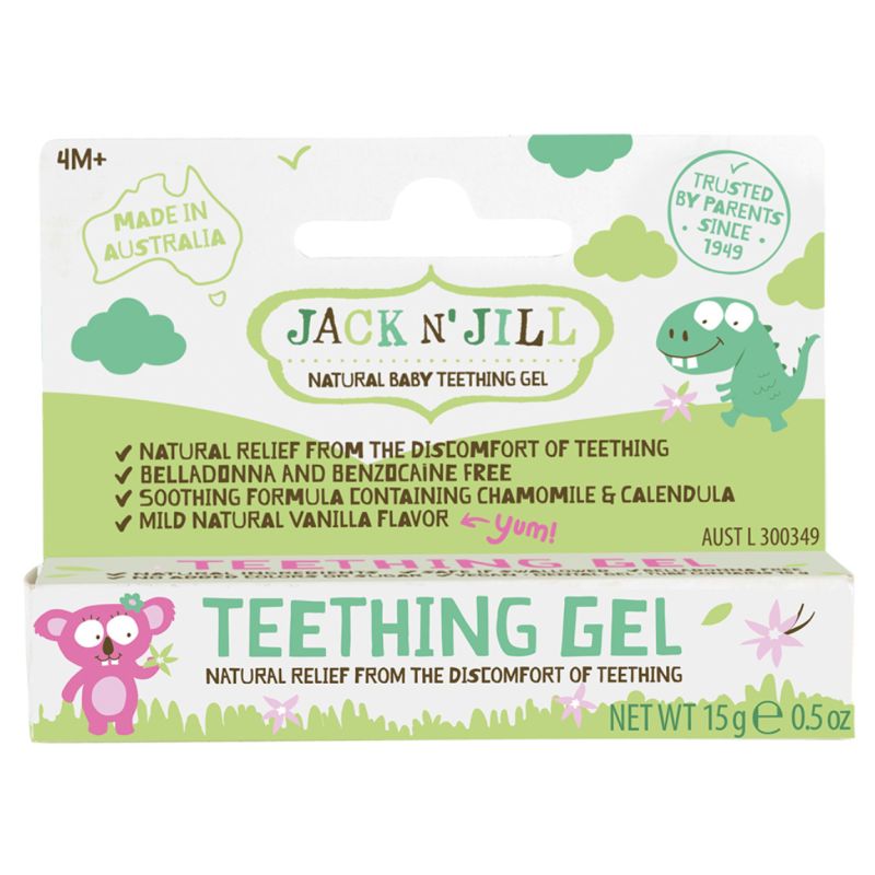 Jack N´Jill Gel na prořezávající se zoubky 15 g
