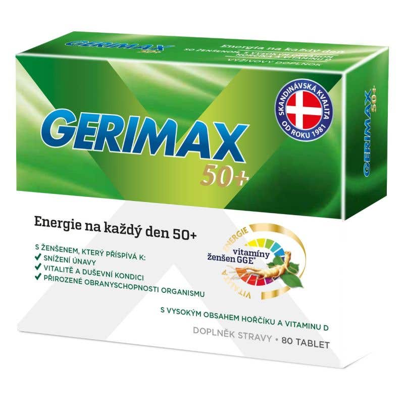 Gerimax 50+ 80 tablet