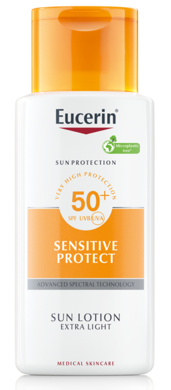 Eucerin Sun Extra lehké mléko na opalování SPF 50+ 150ml