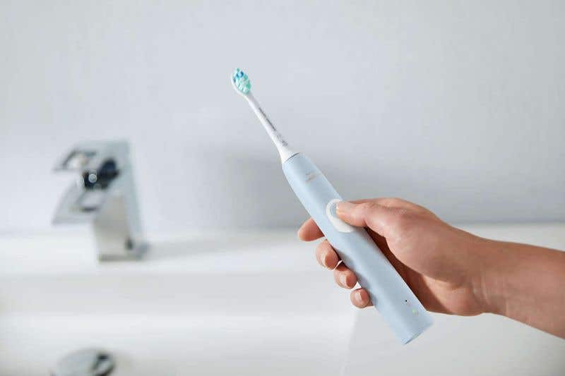 Philips Sonicare ProtectiveClean 4300 Plaque Defense sonická elektrická zubná kefka HX6803/04