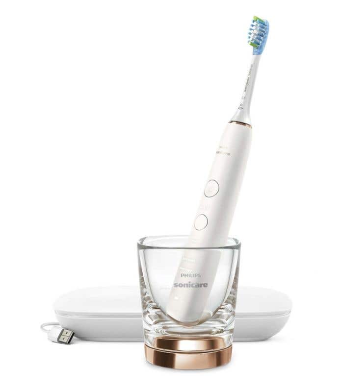 Philips Sonicare DiamondClean Rose Gold HX9911/94 sonický elektrický zubní kartáček