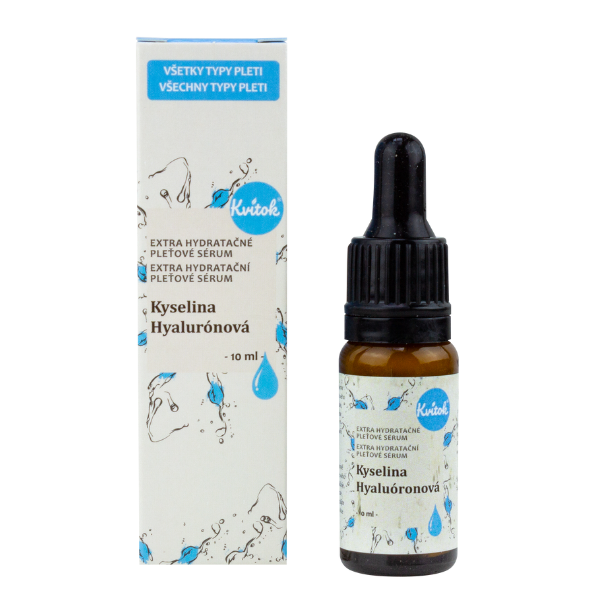 Kvitok Pleťové sérum – Kyselina hyaluronová 10 ml