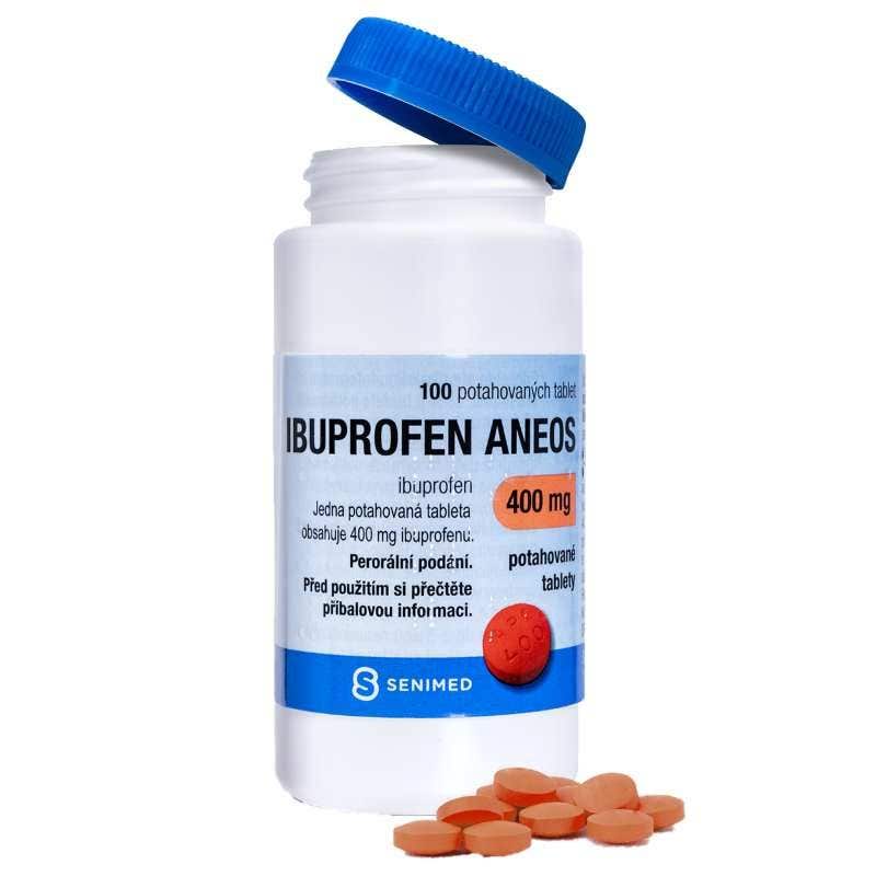 Ibuprofen Aneos 400 mg 100 tablet
