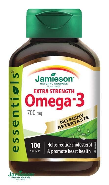 Jamieson Omega-3 Extra 700 mg 100 kapsúl