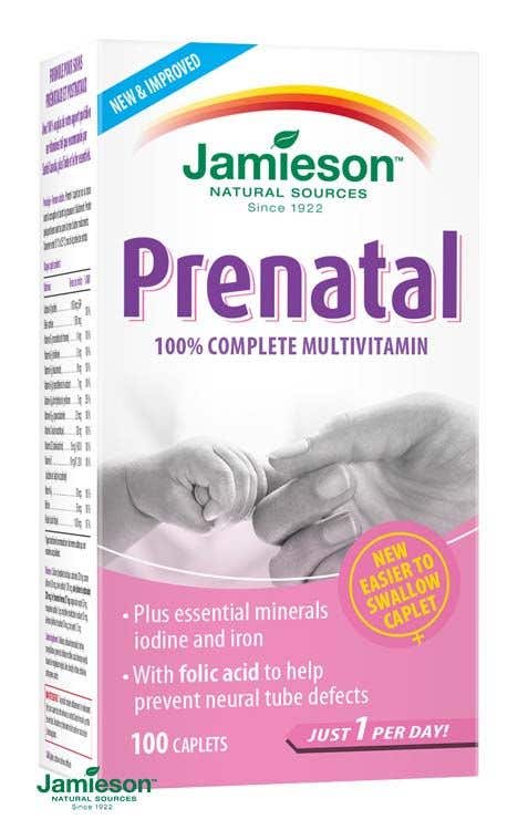 Jamieson Prenatal multivitamin 100 tablet