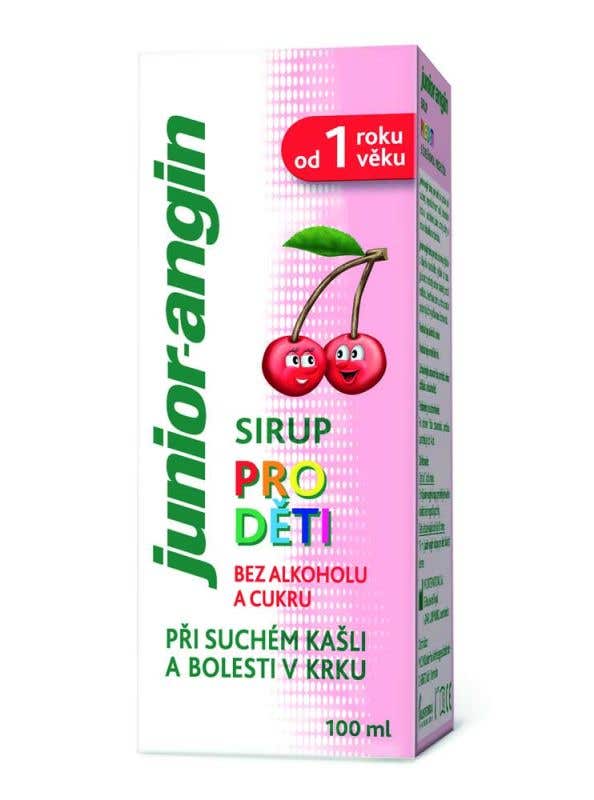 Junior-angin sirup pre deti 100ml