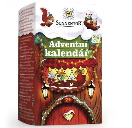 Sonnentor Adventný kalendár BIO 24 sáčkov