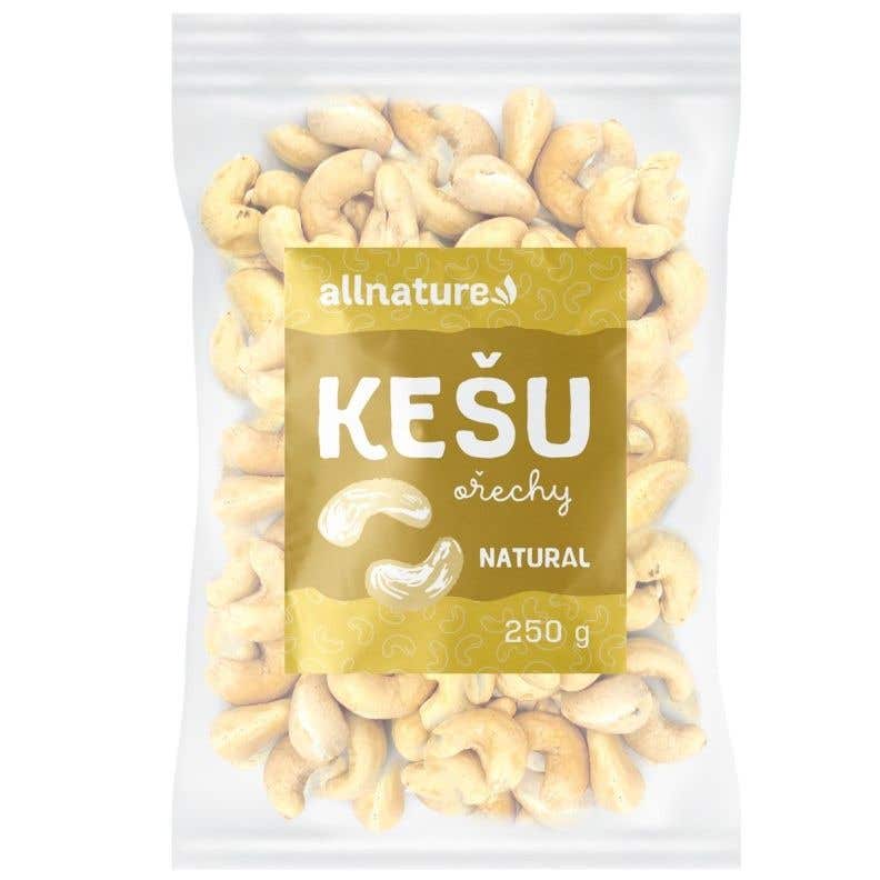 Allnature Kešu jádra 250 g