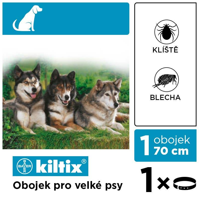 Kiltix Obojok pre veľké psy 70cm