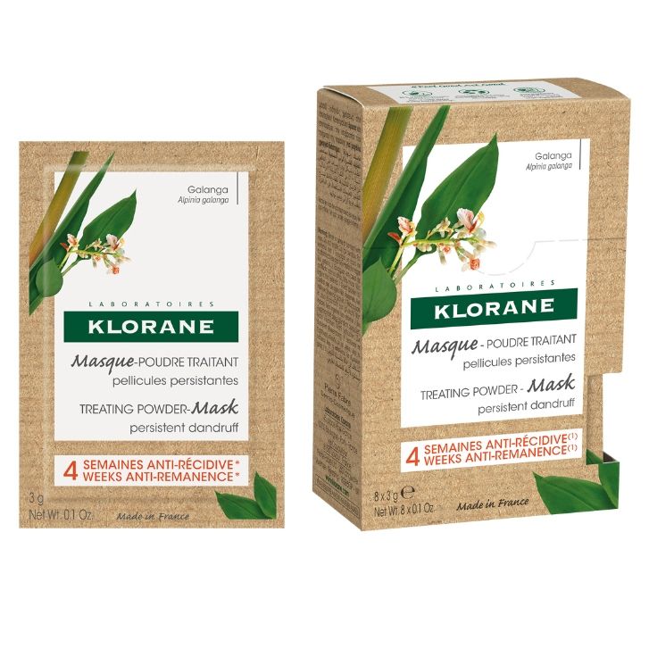 Klorane Maska na vlasy s galangalem 8x3 g