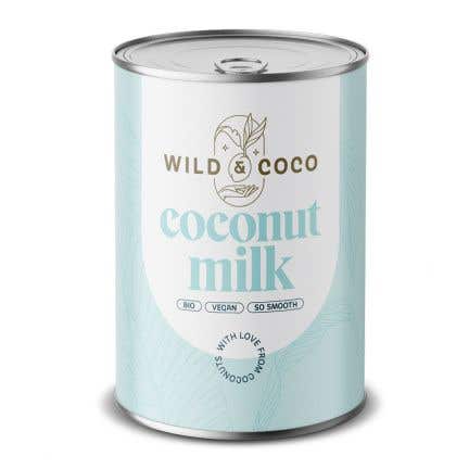 Wild and Coco Kokosové mléko BIO 400 ml 
