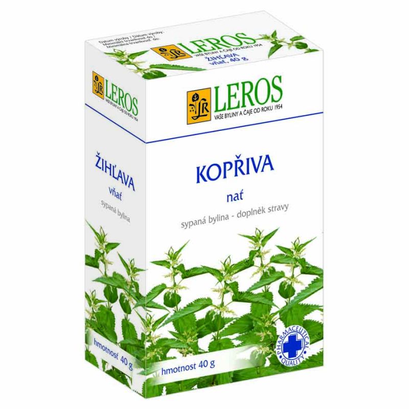 Leros Kopřiva nať čaj sypaný 40g