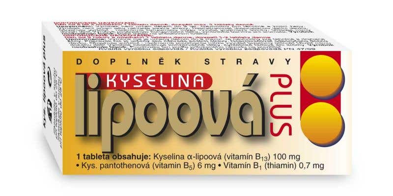 Naturvita Kyselina lipoová Plus 60 tablet
