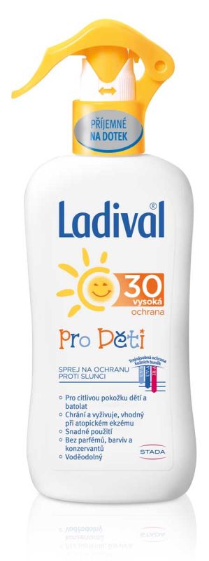 Ladival opalovací sprej pro dětskou pokožku OF30 200 ml