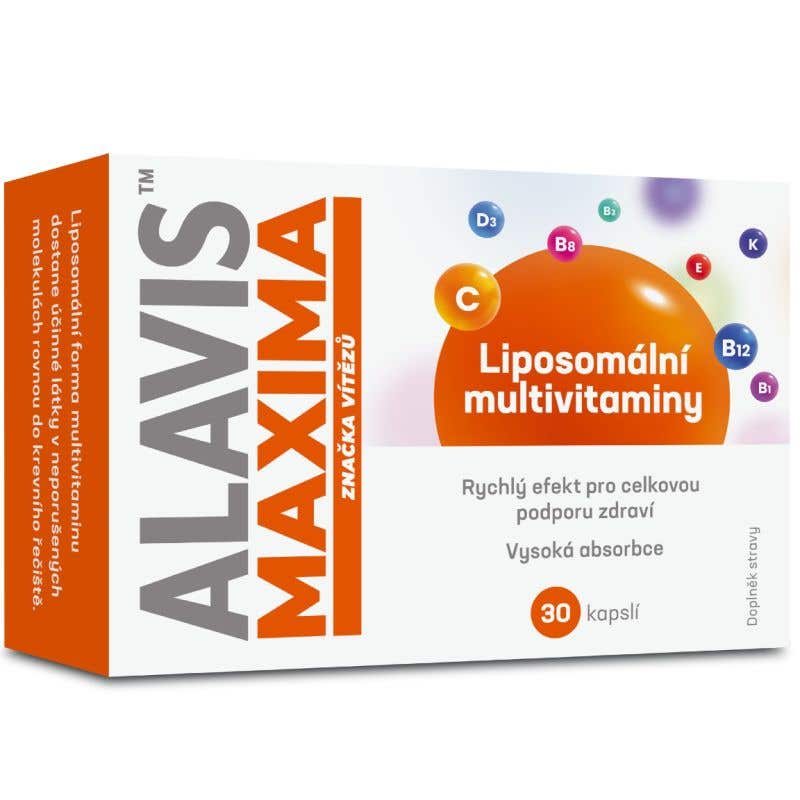 Alavis Maxima Liposomální multivitamíny 30 kapslí