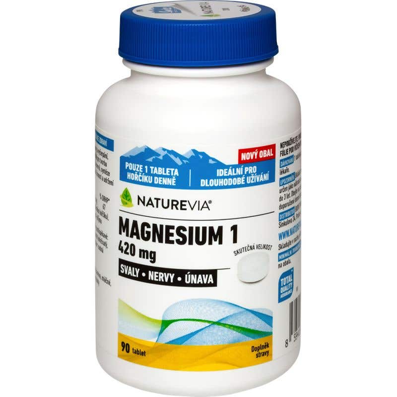 Swiss NatureVia Magnesium 1 420 mg 90 tablet