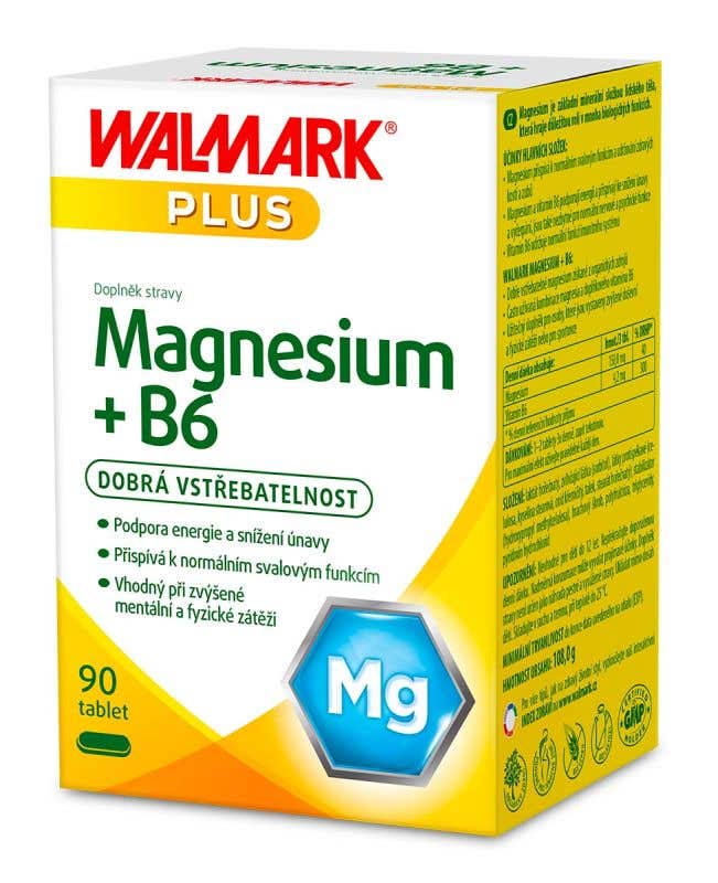 Walmark Magnesium + B6 90 tablet
