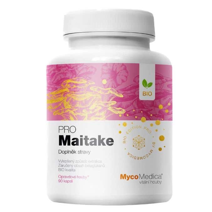 MycoMedica Maitake PRO BIO 90 rostlinných kapslí