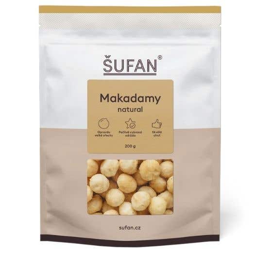 Šufan Makadamové ořechy natural 200 g
