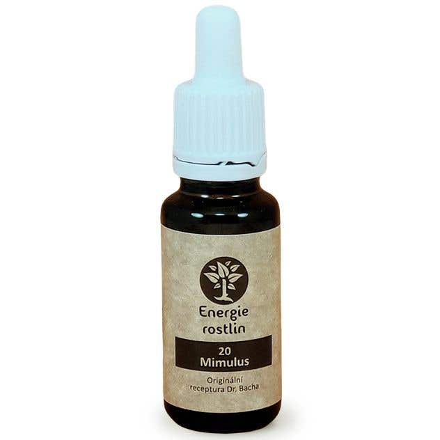 Energie rostlin Bachové esencie 20 - Mimulus Esencia statočnosti 20 ml