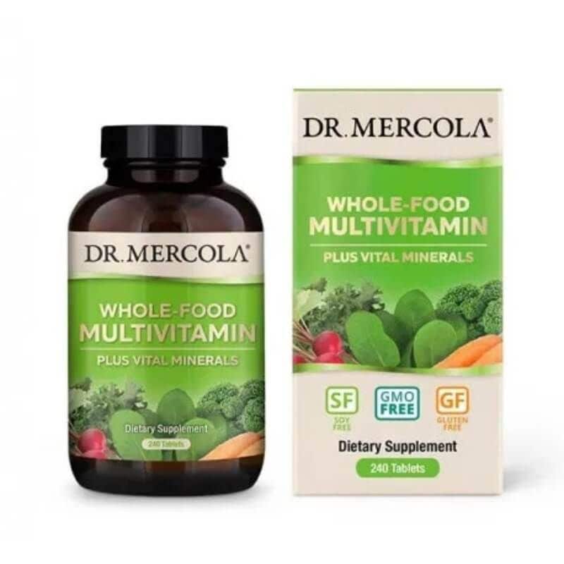 Dr. Mercola Whole Food Multivitamín pre dospelých 240 tabliet