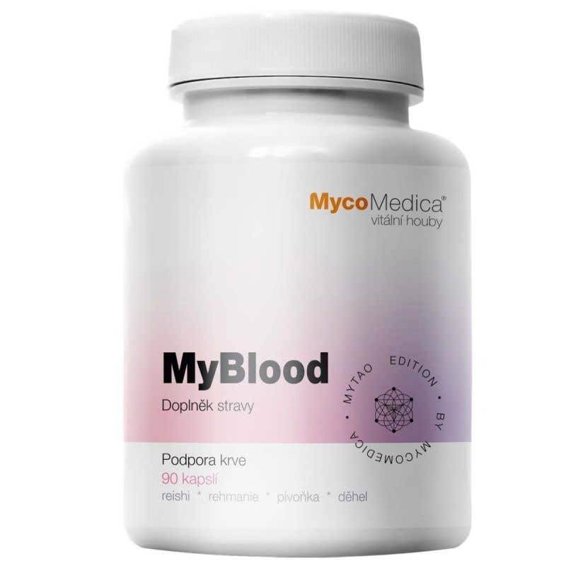 MycoMedica MyBlood 90 rostlinných kapslí