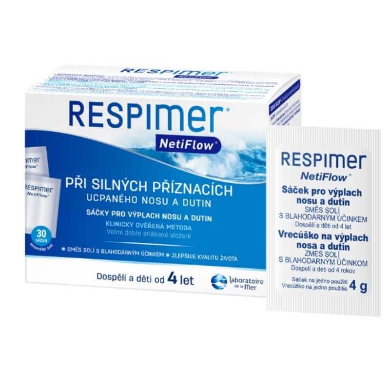 Respimer Vrecká na výplach nosa a dutín 30 ks