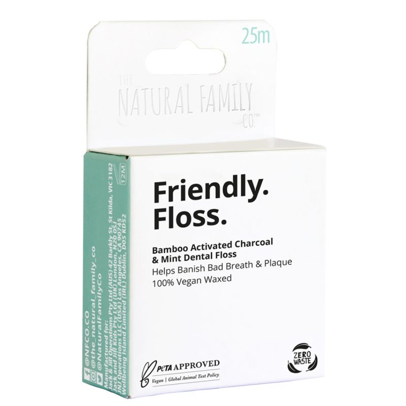 Natural Family Zubní nit Friendly Floss 25 m