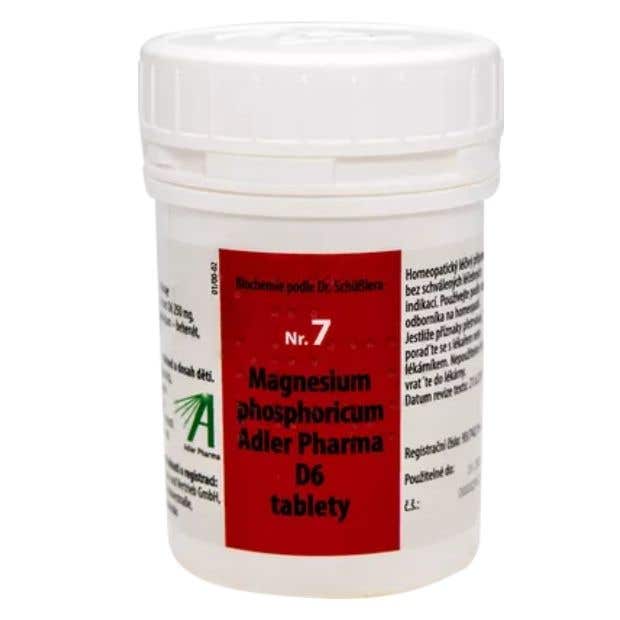 Adler Pharma Schüsslerovy soli – Nr. 7 Magnesium phosphoricum D6 1000 tablet