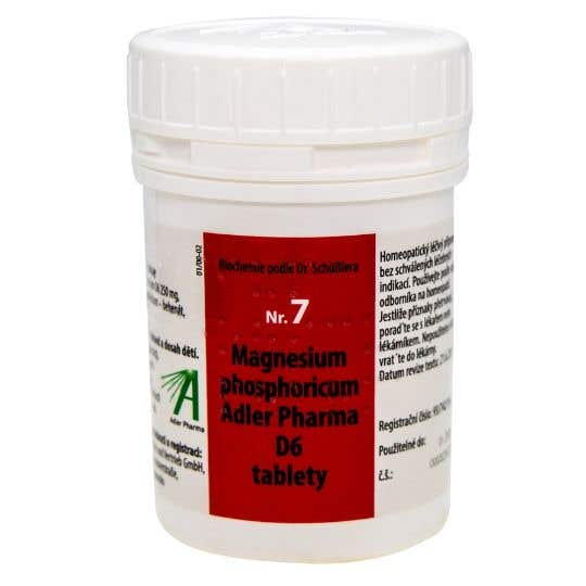 Adler Pharma Schüsslerovy soli – Nr. 7 Magnesium phosphoricum D6 1000 tablet